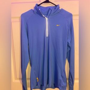Nike half zip running top